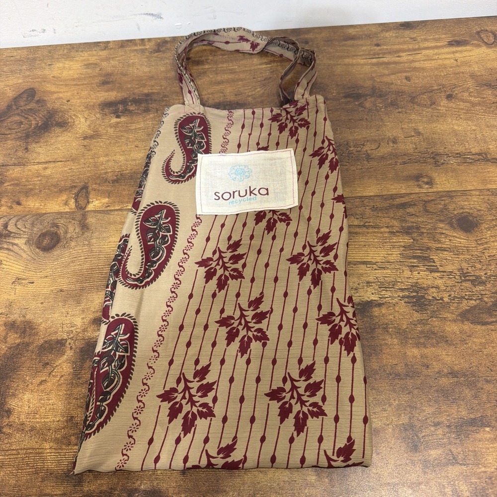 Soruka Recycled Tote Style Upcycled Dust Bag